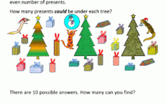 Christmas Math Worksheets inside Christmas Math Worksheets Algebra