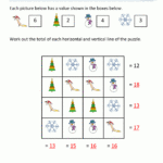 Christmas Math Worksheets Inside Christmas Math Worksheets Grade 3