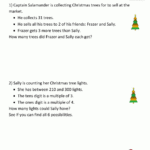 Christmas Math Worksheets Intended For Christmas Math Worksheets Salamander