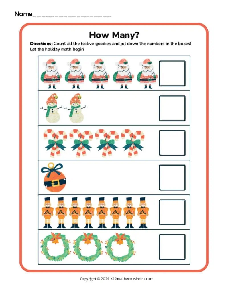 Christmas Math Worksheets - K12 Math Worksheets throughout Christmas Math Worksheets 3Rd Grade Time