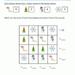 Christmas Math Worksheets Regarding Christmas Math Worksheets Algebra