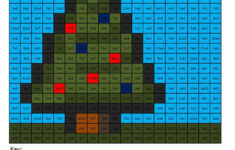 Christmas Multiplication And Division - Coloring Squared pertaining to Christmas Math Coloring Worksheets 4th Grade