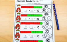 December Worksheets For Kindergarten: Fun And Easy To Use in Christmas Math Worksheets For Kids