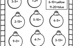 Easy Christmas Math Worksheets - Free! - Kids Activity Zone in Christmas Math Worksheets Grade 4