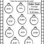 Easy Christmas Math Worksheets   Free!   Kids Activity Zone Within Christmas Addition Math Worksheets For First Grade