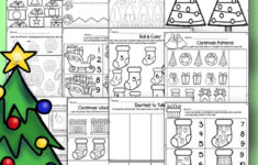 🎄 Free Printable Christmas Worksheets For Preschool in Christmas Math Worksheets For Prek