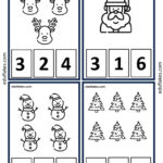 Free Christmas Math Worksheets For Kindergarten   Eduflakes Within Christmas Math Worksheets For Kindergarten Free