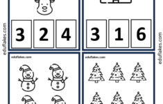 Free Christmas Math Worksheets For Kindergarten - Eduflakes within Christmas Math Worksheets For Kindergarten Free