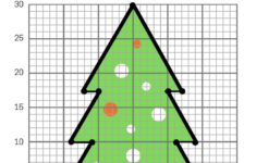 Graphing Christmas Coordinates Geometry Activity! within Christmas Math Coordinate Plane Worksheets