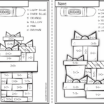 Km Classroom: Free Christmas Colornumber Addition Within 10 Inside Christmas Addition Math Worksheets 2nd Grade Coloring