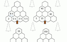 Math Christmas Activities 4Th Grade for 4th Grade Math Worksheets Christmas Theme