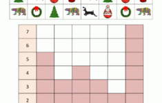 Math Christmas Worksheets First Grade for Christmas Math Worksheet 1St Grade