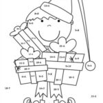 Multiplication Coloring Worksheets Christmas For Christmas Math Coloring Worksheets 3Rd Grade