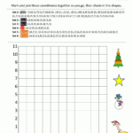 Pin Page For Christmas Math Coordinates Worksheets