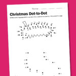 Worksheet Wednesday: Christmas Dot To Dot   Paging Supermom With Christmas Dot To Dot Math Worksheets