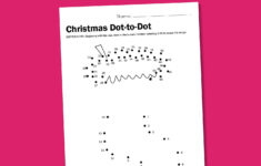 Worksheet Wednesday: Christmas Dot-To-Dot - Paging Supermom with Christmas Dot To Dot Math Worksheets