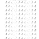 1 Minute Multiplication Drills Pdf: Fill Out & Sign Online | Dochub Intended For 1 Minute Multiplication Worksheets