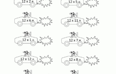 12 Times Tables Worksheets pertaining to 12&amp;#039;s Multiplication Worksheet