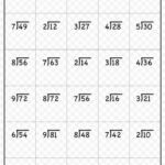 13 Best Multiplication And Division Worksheets Printable 156 With Multiplication Of 3 And Division Worksheet
