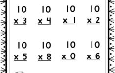 15 Printable Two Digit Multiplication Worksheets. Numbers 10-20 with Multiplication Two Digit Worksheets