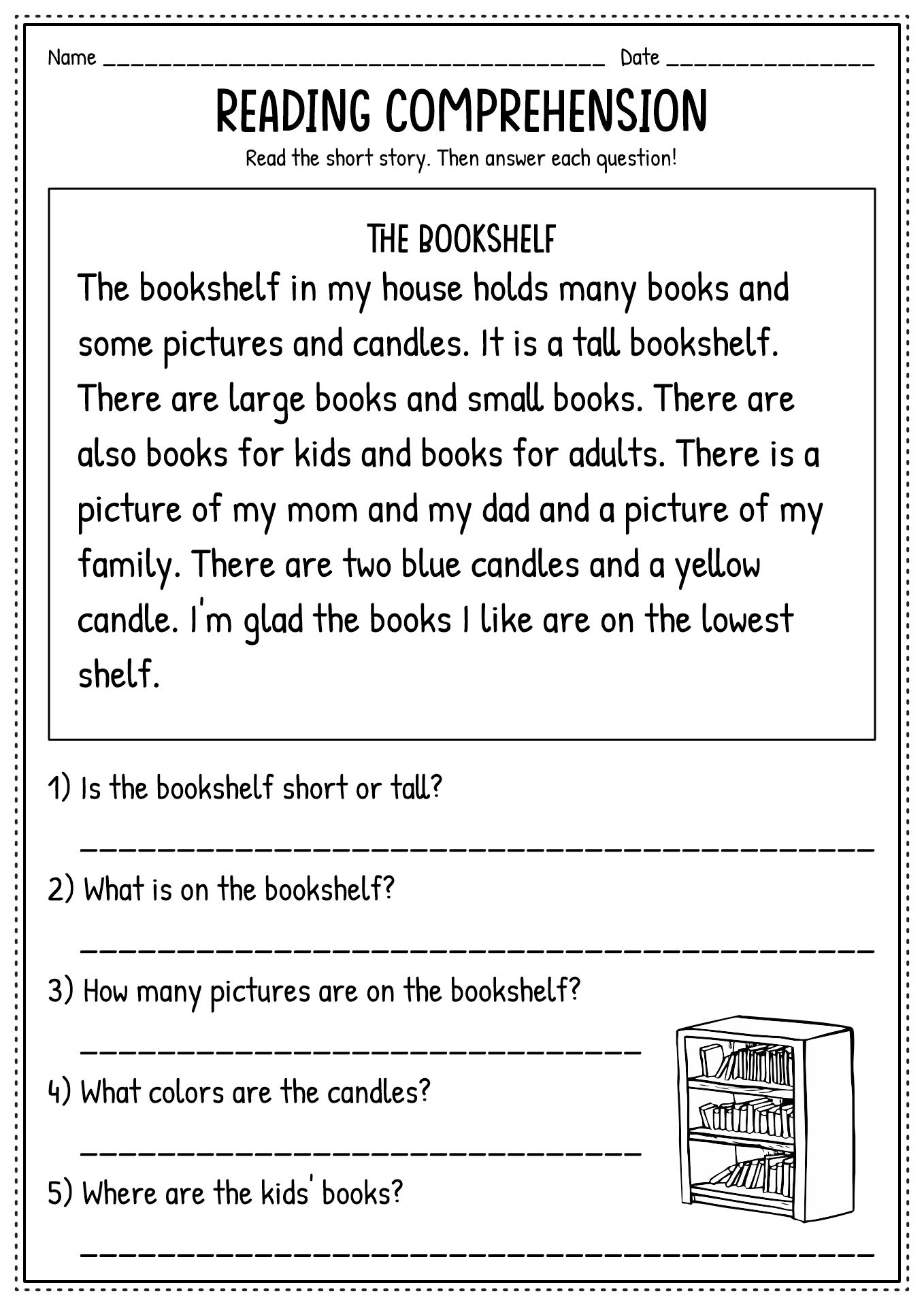 17 Reading Fluency 2Nd Grade Worksheets - Free Pdf At Worksheeto within 2Nd Grade Reading Comprehension Worksheets Multiple Choice