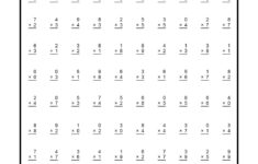 19 Timed Multiplication Worksheets - Free Pdf At Worksheeto intended for Multiplication Worksheets 0-5
