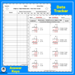 2 Digit1 Digit Multiplication Assessment Worksheets   Expertuition Pertaining To Standard Algorithm Multiplication Worksheets