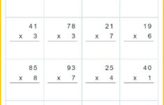2 Digit1 Digit Multiplication Games + Worksheets intended for Two Digit by One Digit Multiplication Worksheet