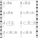 2 Digit1 Digit Multiplication With Area Model Worksheets Math With Multiplication Area Model Worksheet