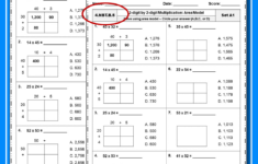 2 Digit2 Digit Area Model Multiplication Worksheets - Expertuition with Area Model Multiplication 4th Grade Worksheet