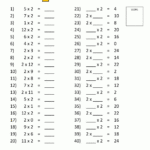 2 Times Table Worksheet Page Throughout Multiplication Worksheets For 2&#039;s