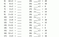2 Times Table Worksheet Page throughout Multiplication Worksheets For 2&amp;#039;s