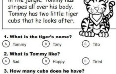 20 Reading Comprehension Stories Multiple Choice - Etsy Ireland with 3rd Grade Reading Comprehension Worksheets Multiple Choice