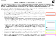 2025 W-4 Form: Step-By-Step Guide To Get Your Withholding Right within W 4 Multiple Jobs Worksheet