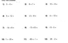 22 Math Integers Ideas | Math Integers, Integers, Positive Numbers inside Addition Subtraction Multiplication and Division of Integers Worksheets
