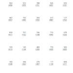 25) 3 Digit Multiplication Math Worksheets, Math Practice For Kids. With Regard To 3 Digit By 3 Digit Multiplication Worksheets