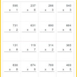 3 Digit1 Digit Multiplication Games + Worksheets Regarding 1 Digit By 3 Digit Multiplication Worksheets