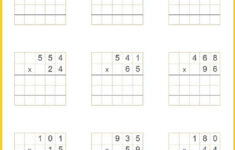 3 Digit2 Digit Multiplication Games + Worksheets with regard to 3 Digit by 2 Digit Multiplication Worksheets with Answers