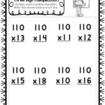 35 Printable Three Digit Multiplication Worksheets. Numbers 110 Inside Three Digit By Three Digit Multiplication Worksheets