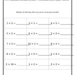 3Rd Grade Common Core Math Worksheets For Multiplication Common Core Worksheets