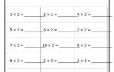 3Rd Grade Common Core Math Worksheets for Multiplication Common Core Worksheets