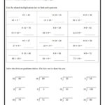 3Rd Grade Common Core Math Worksheets Pertaining To Common Core Multiplication Worksheets