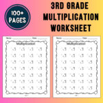 3Rd Grade Math Multiplication Worksheet Chart Multiplication Table Pertaining To 3Rd Grade Math Multiplication Worksheets
