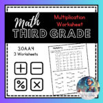 3Rd Grade Math Multiplication Worksheet Packet With Answers 3.Oa.a.4 Regarding Teachers Pay Teachers Multiplication Worksheets