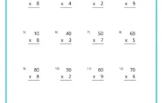 3Rd Grade Multiplication Worksheets – K12 Math Worksheets intended for 3 Grade Multiplication Worksheets