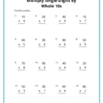 3Rd Grade Multiplication Worksheets   K12 Math Worksheets With Multiplication Worksheet 3rd Grade