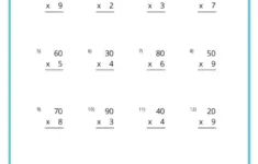 3Rd Grade Multiplication Worksheets - K12 Math Worksheets within Free 3Rd Grade Multiplication Worksheets