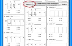 4 Digit2 Digit Box Method Division Worksheets 5Th Grade regarding Box Method Multiplication 5Th Grade Worksheet