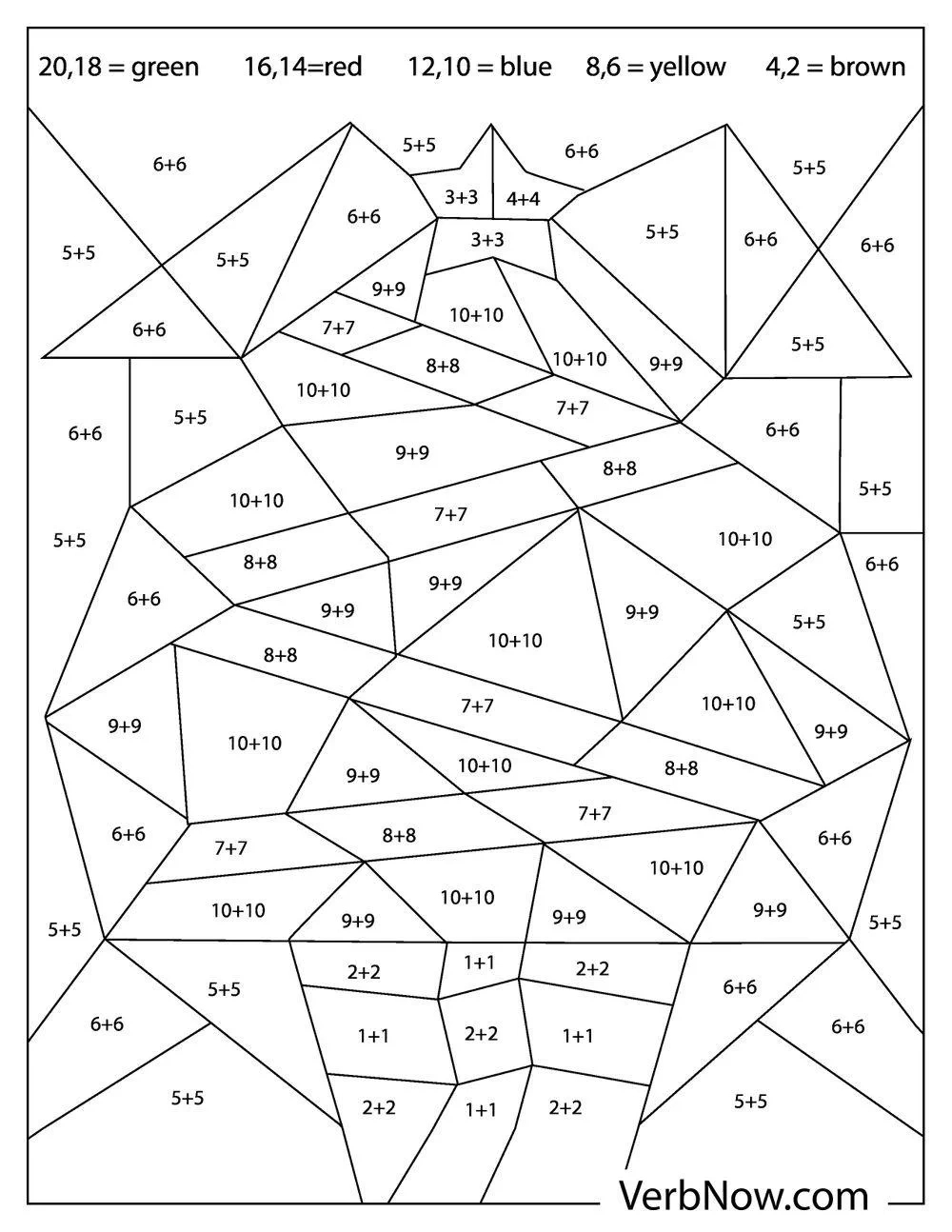 42 Free Math Coloring Pages (Printable Pdf) regarding Free Printable Multiplication Coloring Worksheets