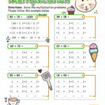 4Th Grade Common Core Multi Digit Multiplication Worksheets For Pertaining To Multiplication Common Core Worksheets
